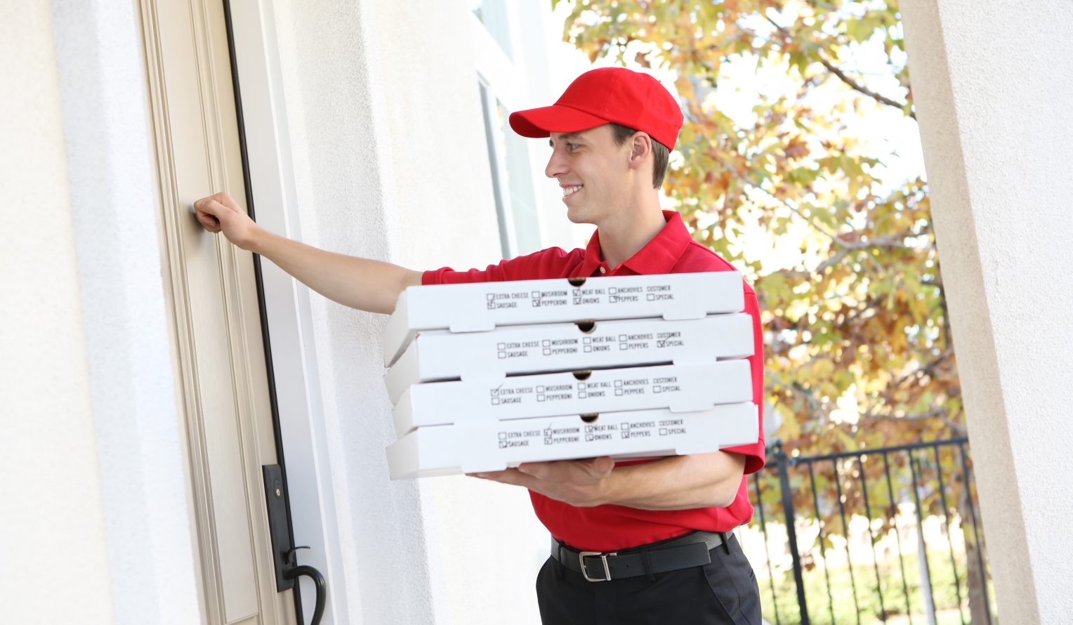 pizza delivery worker