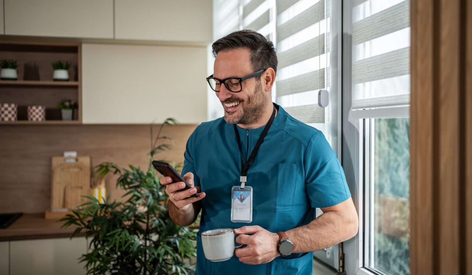 male healthcare worker