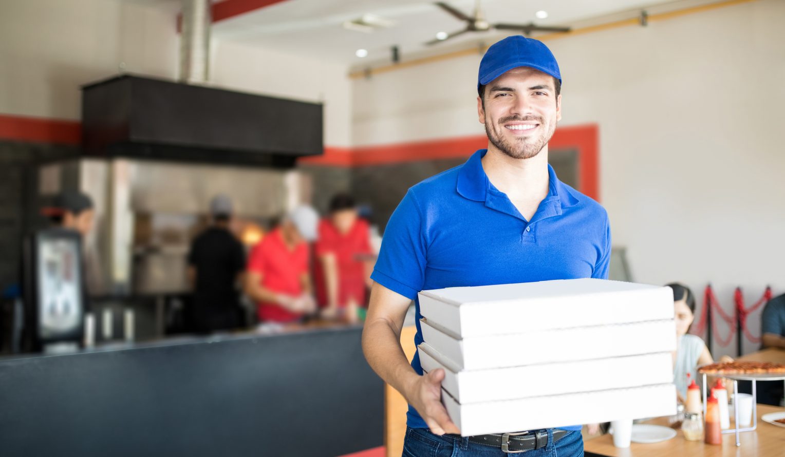 pizza restaurant worker